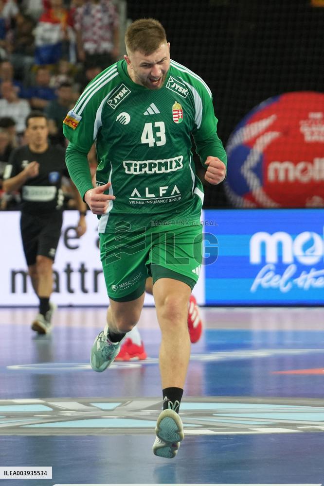 Handball - IHF Men's World Championship Croatia v Hungary