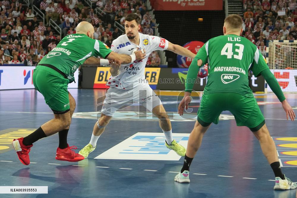 Handball - IHF Men's World Championship Croatia v Hungary