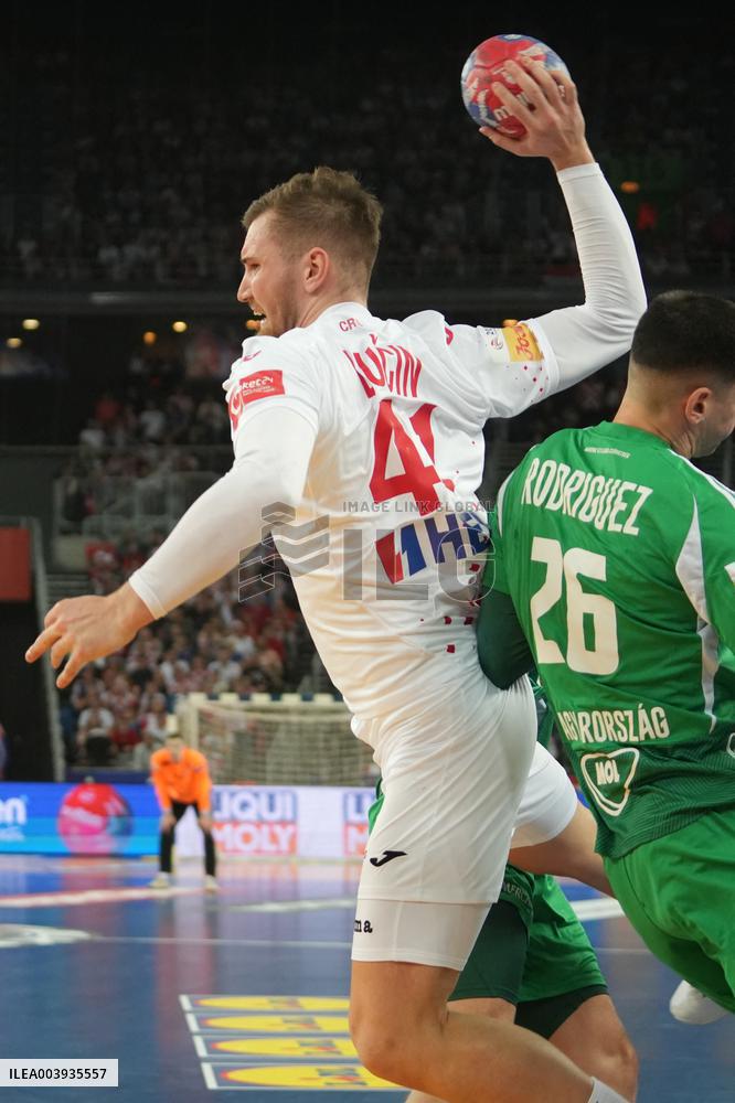 Handball - IHF Men's World Championship Croatia v Hungary