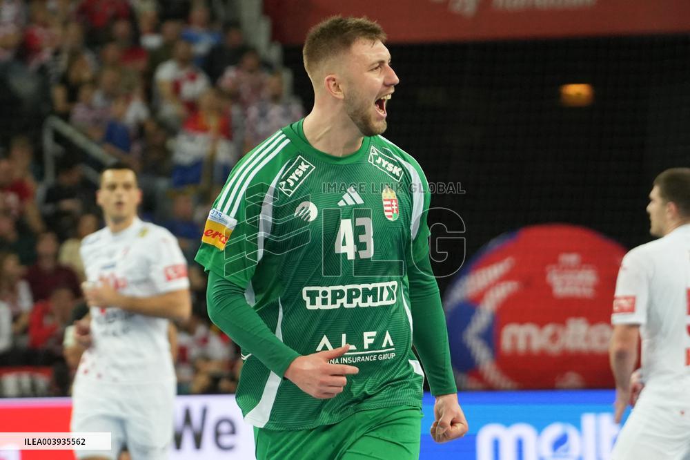 Handball - IHF Men's World Championship Croatia v Hungary