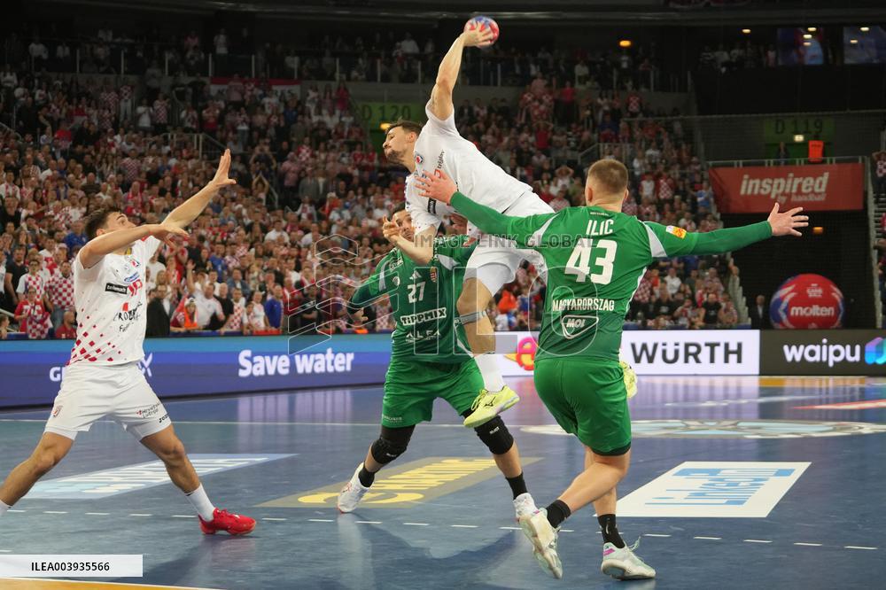 Handball - IHF Men's World Championship Croatia v Hungary