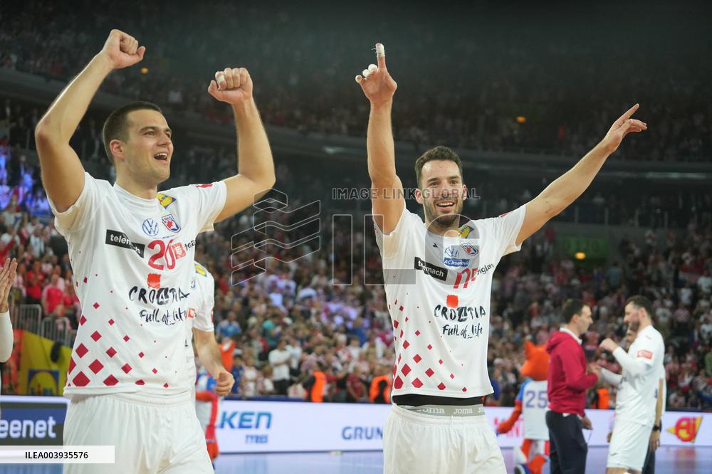 Handball - IHF Men's World Championship Croatia v Hungary