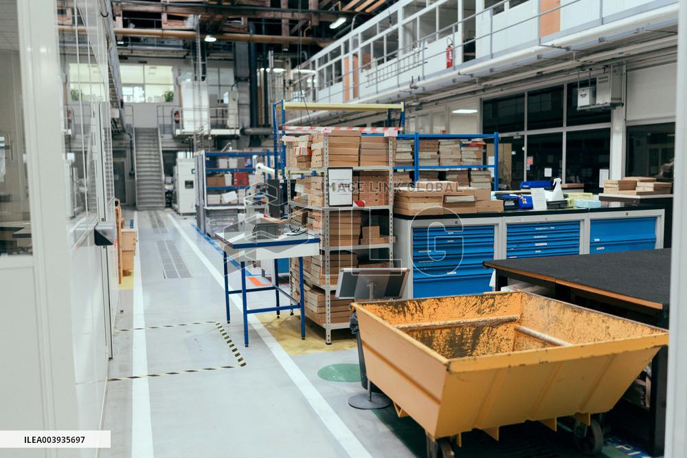 Illustration of Saint-Gobain Research Building - Aubervilliers AJ