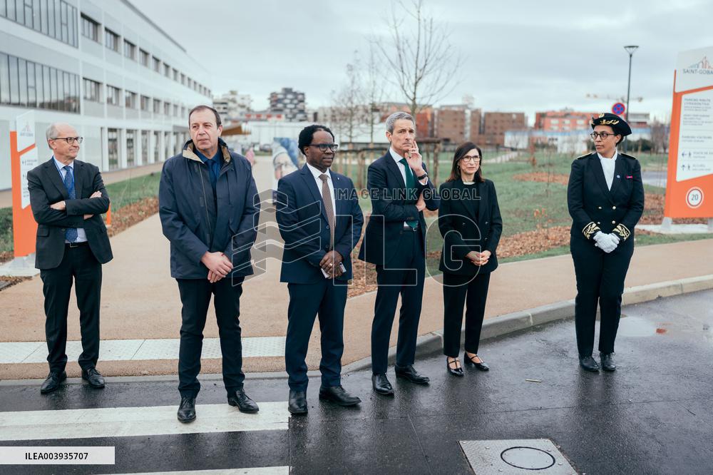 Inauguration of the New Saint-Gobain Building - Aubervilliers AJ