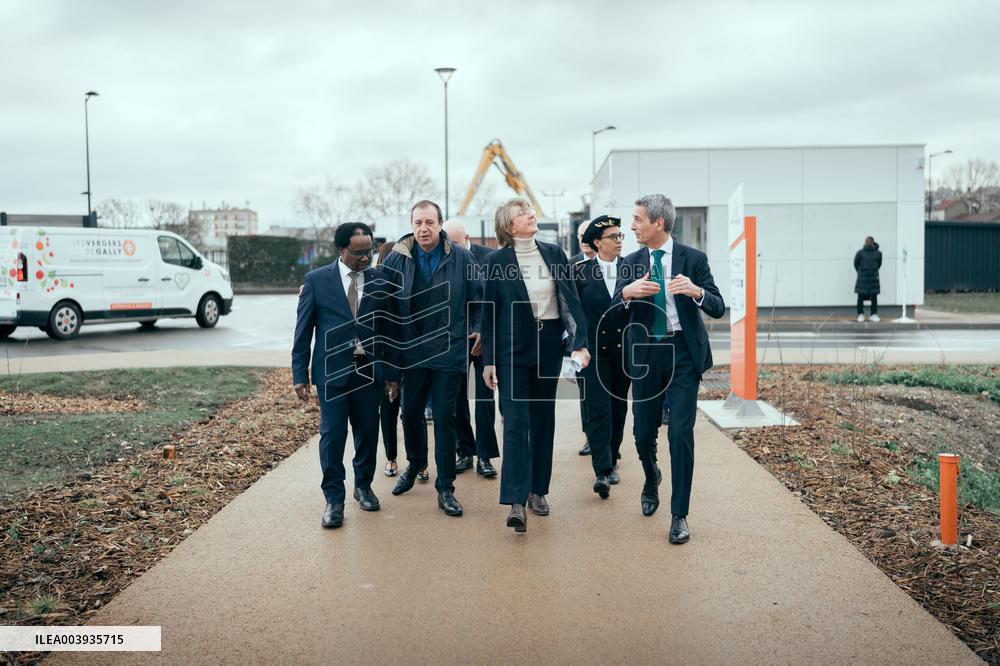 Inauguration of the New Saint-Gobain Building - Aubervilliers AJ