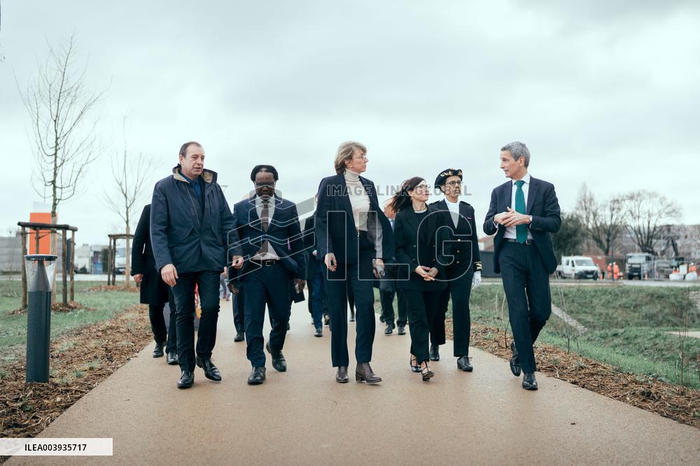 Inauguration of the New Saint-Gobain Building - Aubervilliers AJ