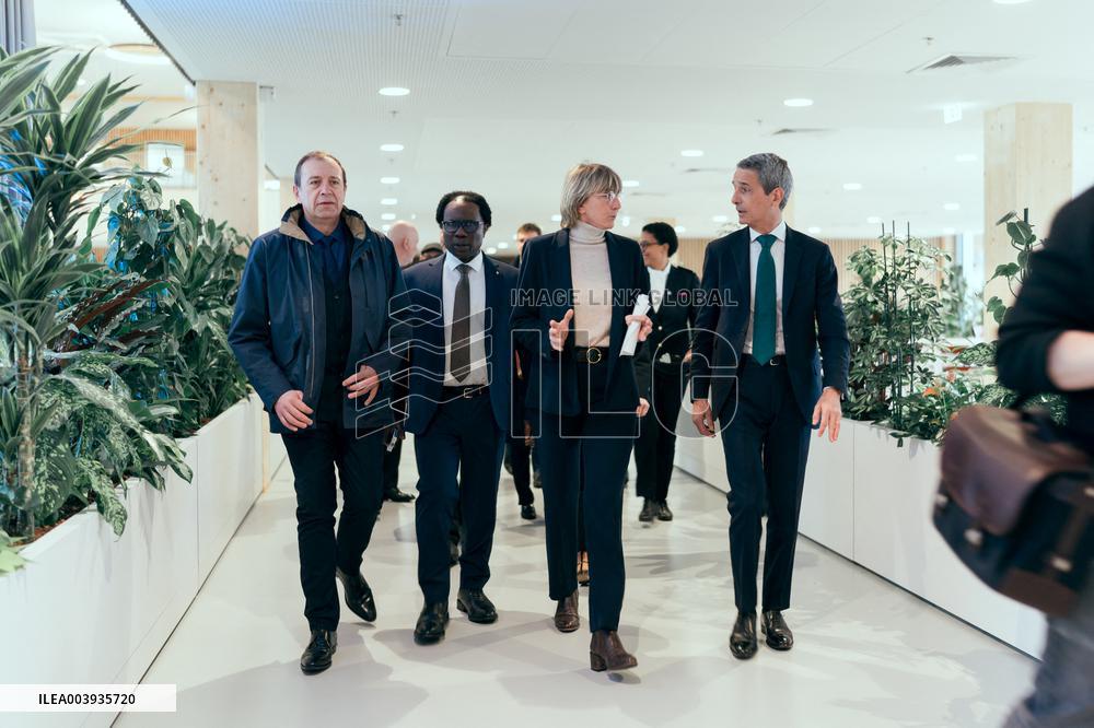 Inauguration of the New Saint-Gobain Building - Aubervilliers AJ