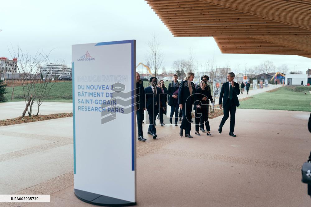 Inauguration of the New Saint-Gobain Building - Aubervilliers AJ
