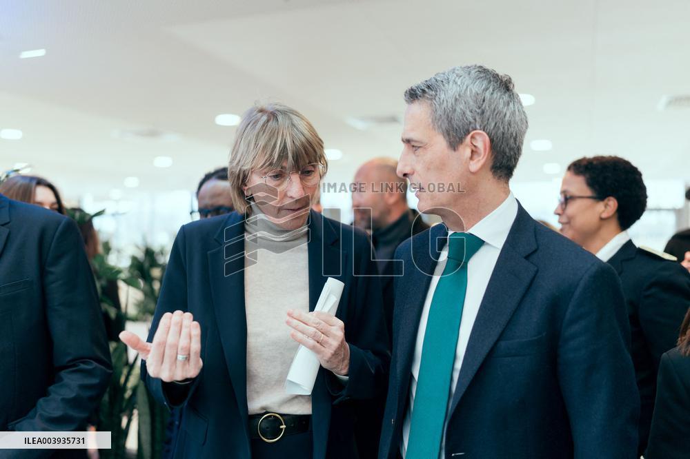 Inauguration of the New Saint-Gobain Building - Aubervilliers AJ