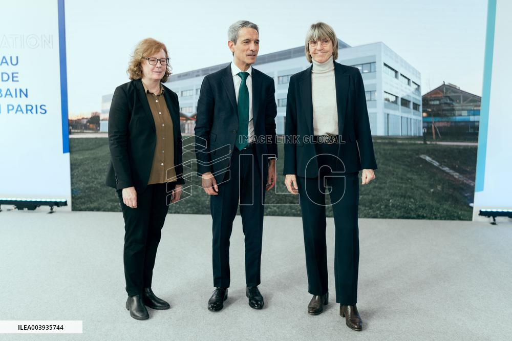 Inauguration of the New Saint-Gobain Building - Aubervilliers AJ