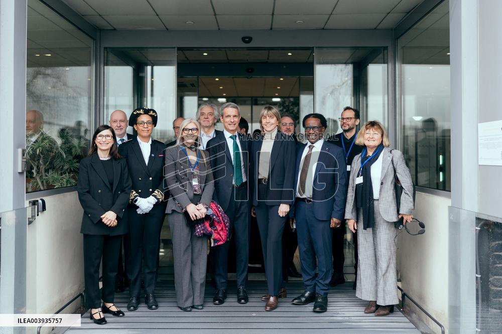 Inauguration of the New Saint-Gobain Building - Aubervilliers AJ