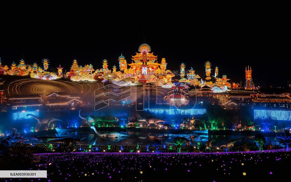 Zigong International Dinosaur Lantern Show - China