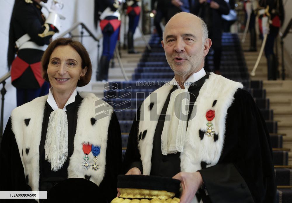 Official Opening Of The Cour Des Comptes - Paris