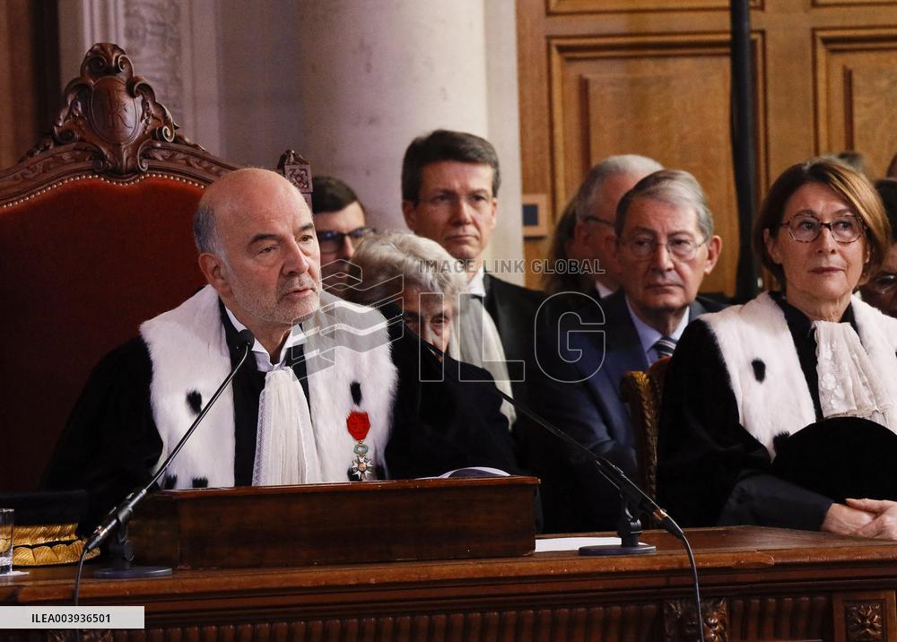 Official Opening Of The Cour Des Comptes - Paris