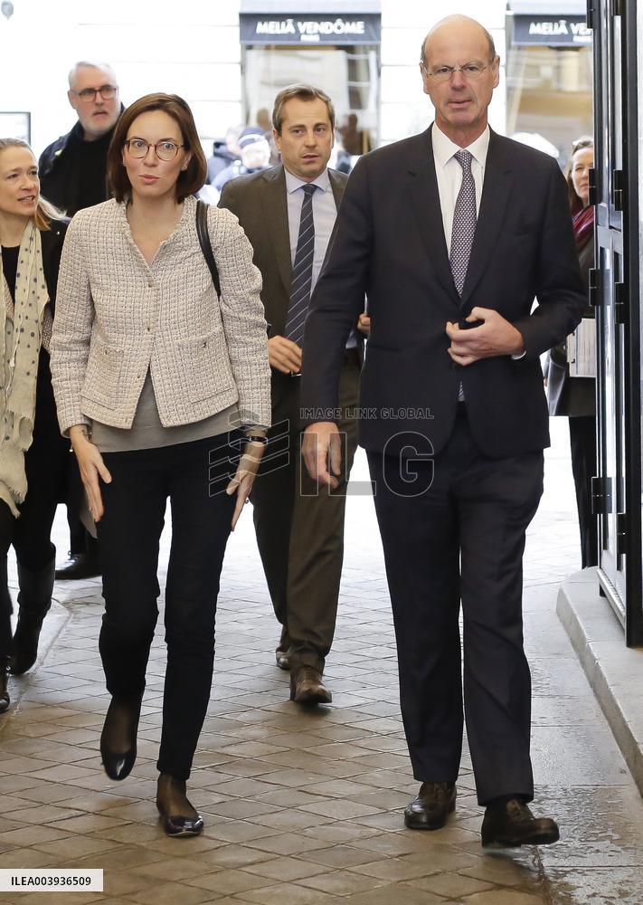 Official Opening Of The Cour Des Comptes - Paris