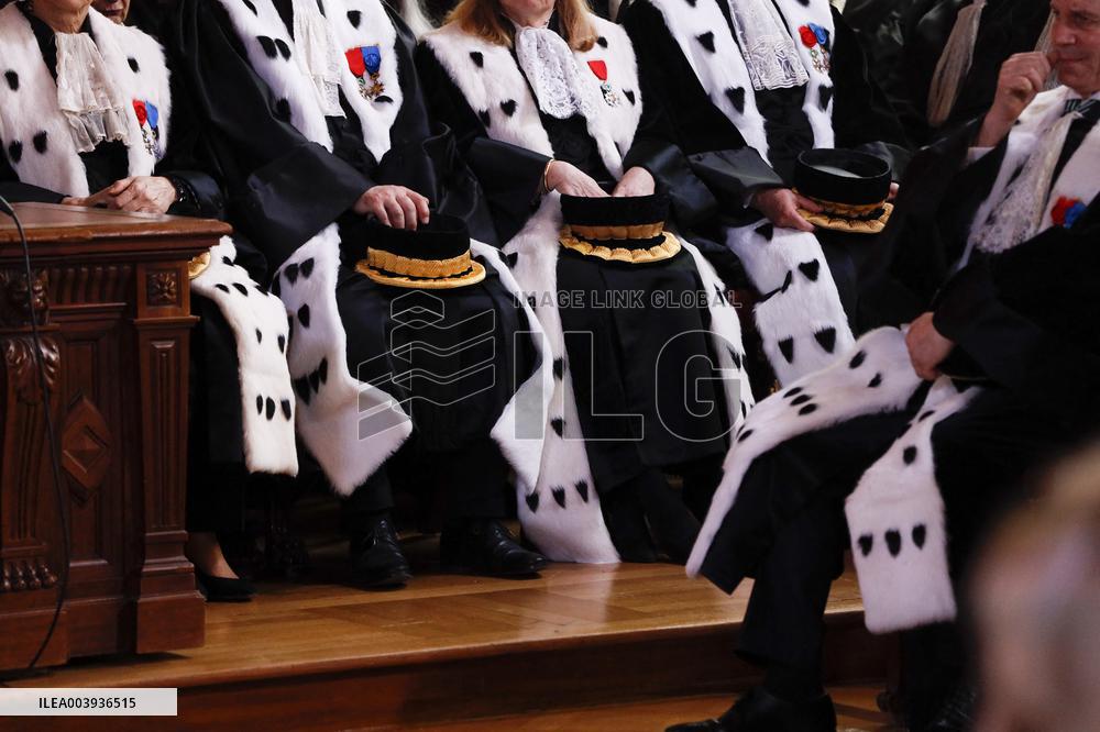 Official Opening Of The Cour Des Comptes - Paris