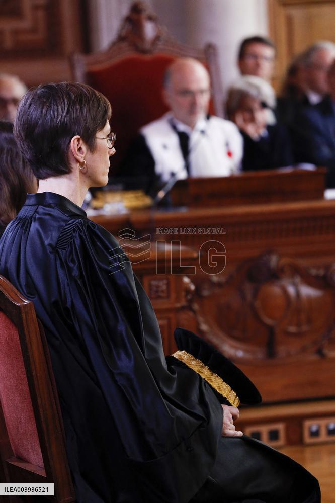 Official Opening Of The Cour Des Comptes - Paris