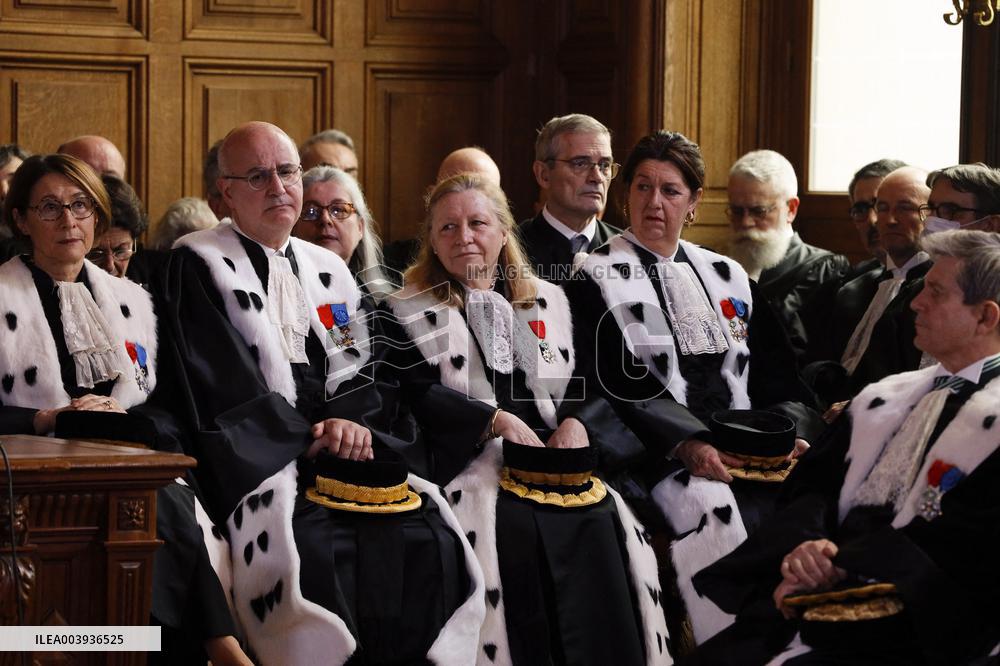 Official Opening Of The Cour Des Comptes - Paris