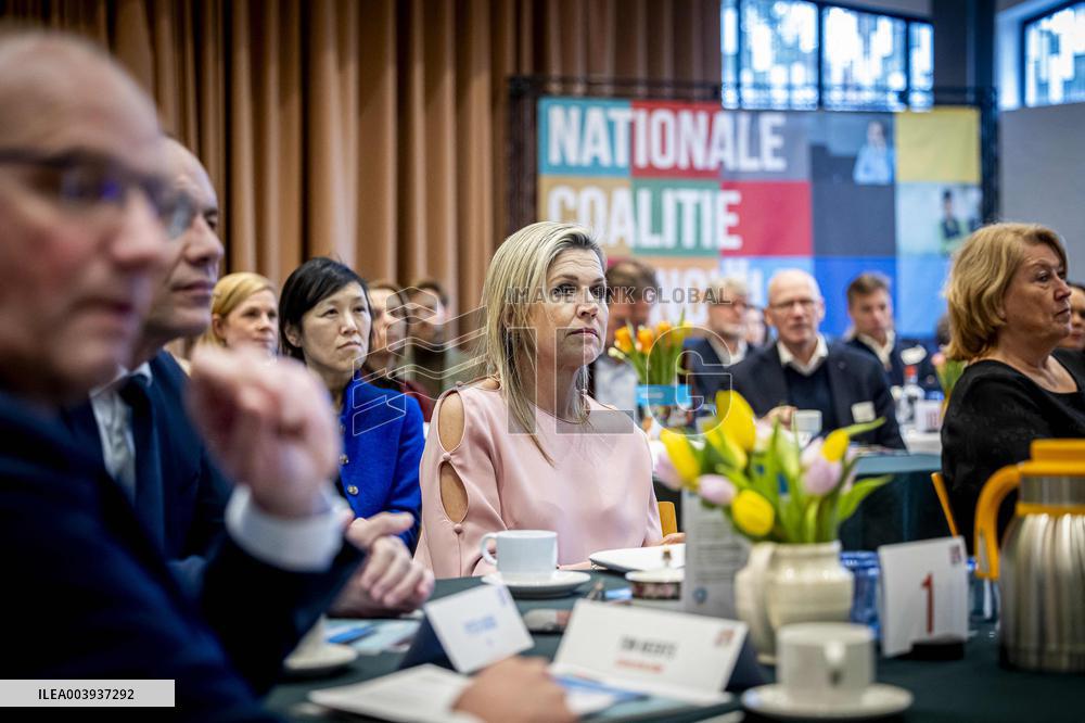 Queen Maxima at National Coalition Financial Health Meeting - NL