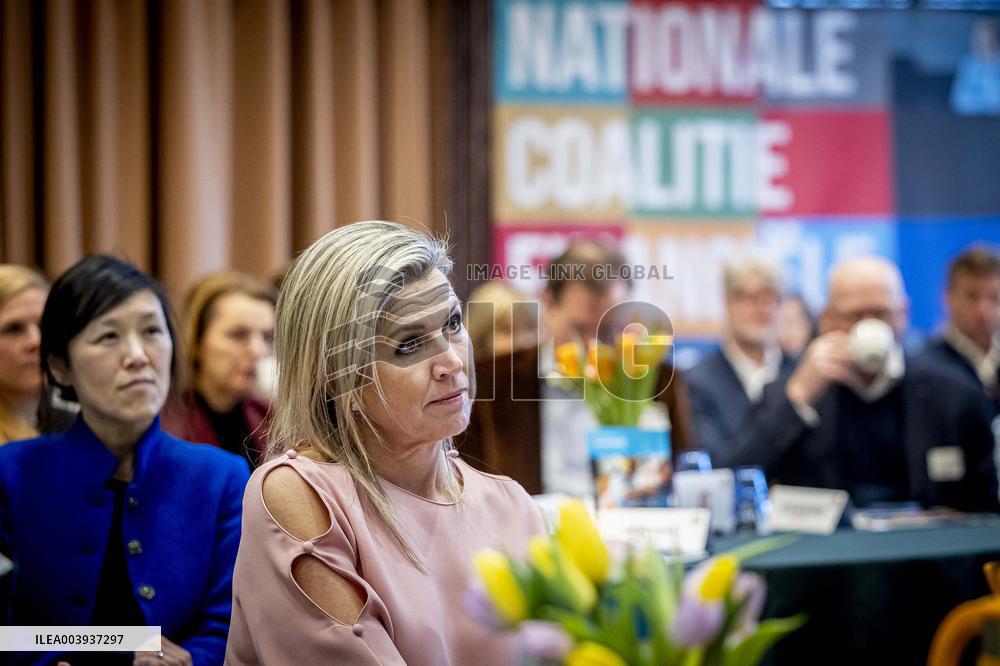 Queen Maxima at National Coalition Financial Health Meeting - NL