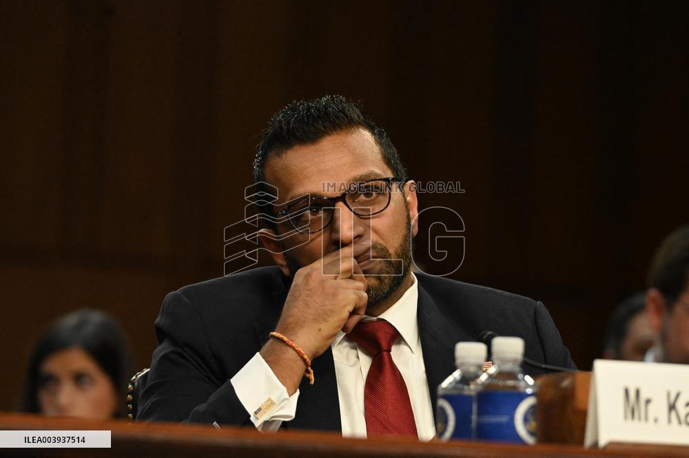 Kash Patel Confirmation Hearing