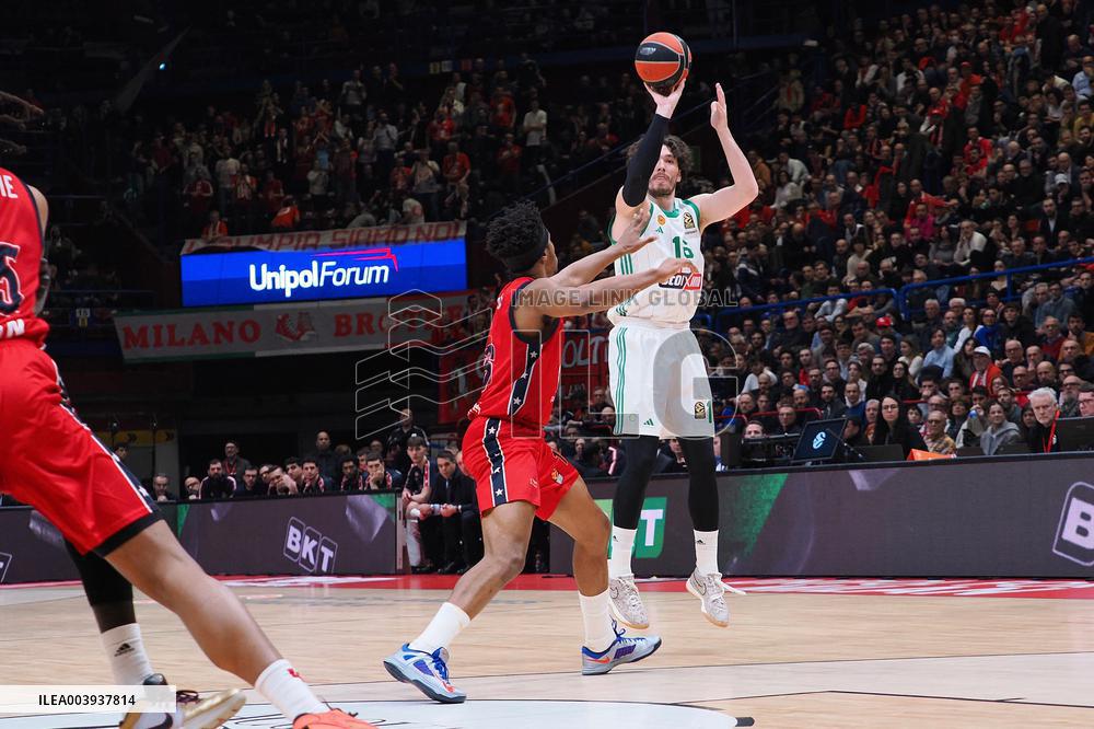 BASKET - Euroleague - EA7 Emporio Armani Milano vs Panathinaikos Aktor Athens