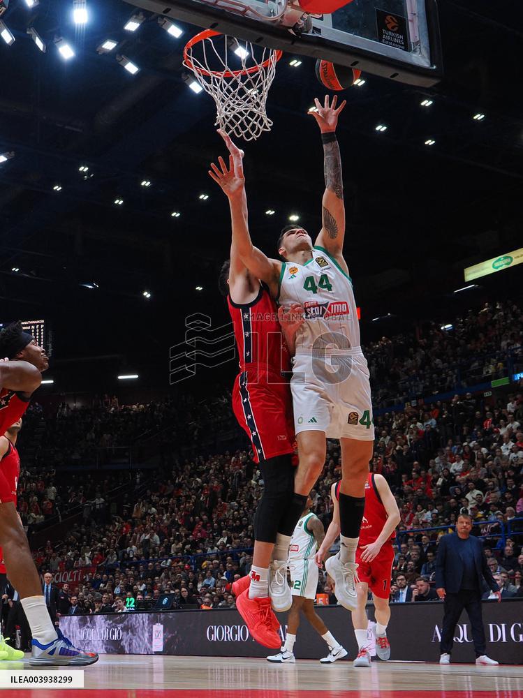 BASKET - Euroleague - EA7 Emporio Armani Milano vs Panathinaikos Aktor Athens