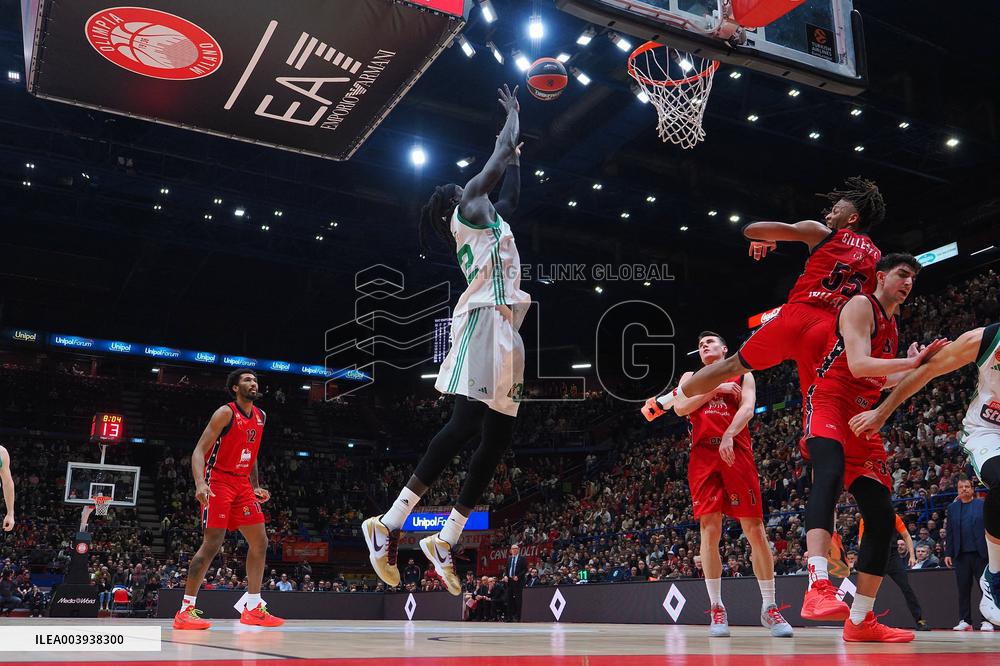 BASKET - Euroleague - EA7 Emporio Armani Milano vs Panathinaikos Aktor Athens