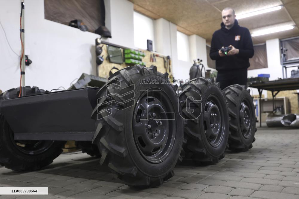 Bender.Robots volunteer group produces remote-controlled platforms for the Armed Forces of Ukraine