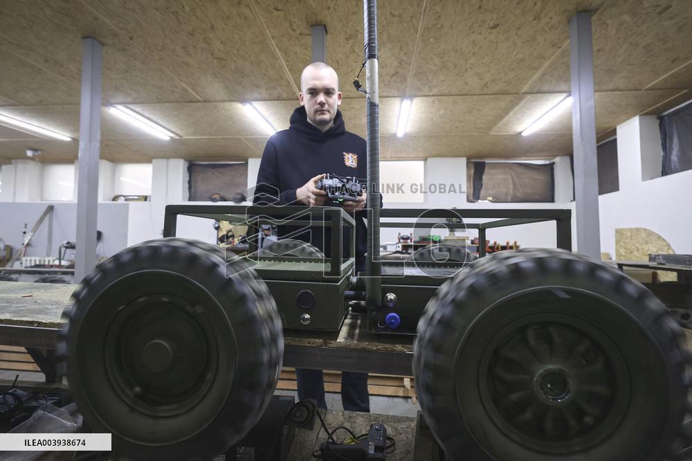 Bender.Robots volunteer group produces remote-controlled platforms for the Armed Forces of Ukraine