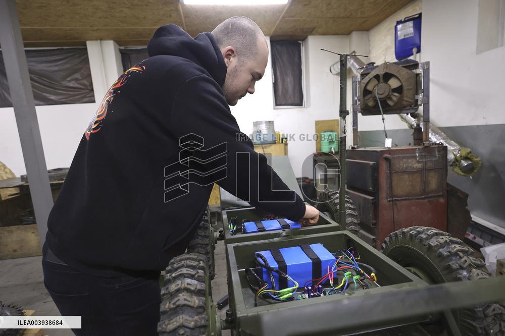 Bender.Robots volunteer group produces remote-controlled platforms for the Armed Forces of Ukraine