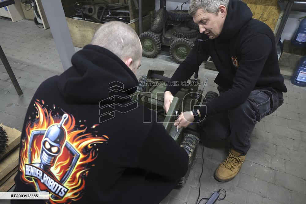 Bender.Robots volunteer group produces remote-controlled platforms for the Armed Forces of Ukraine