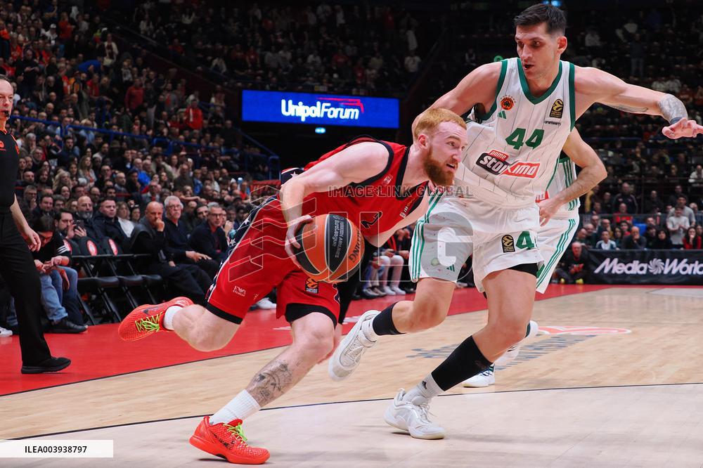 BASKET - Euroleague - EA7 Emporio Armani Milano vs Panathinaikos Aktor Athens