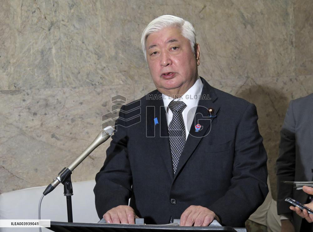 Japan Defense Minister Nakatani