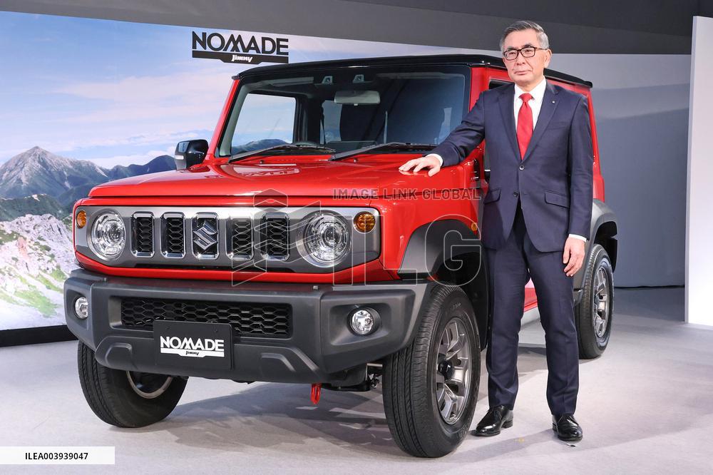 Presentation of Suzuki “Jimny Nomade”.