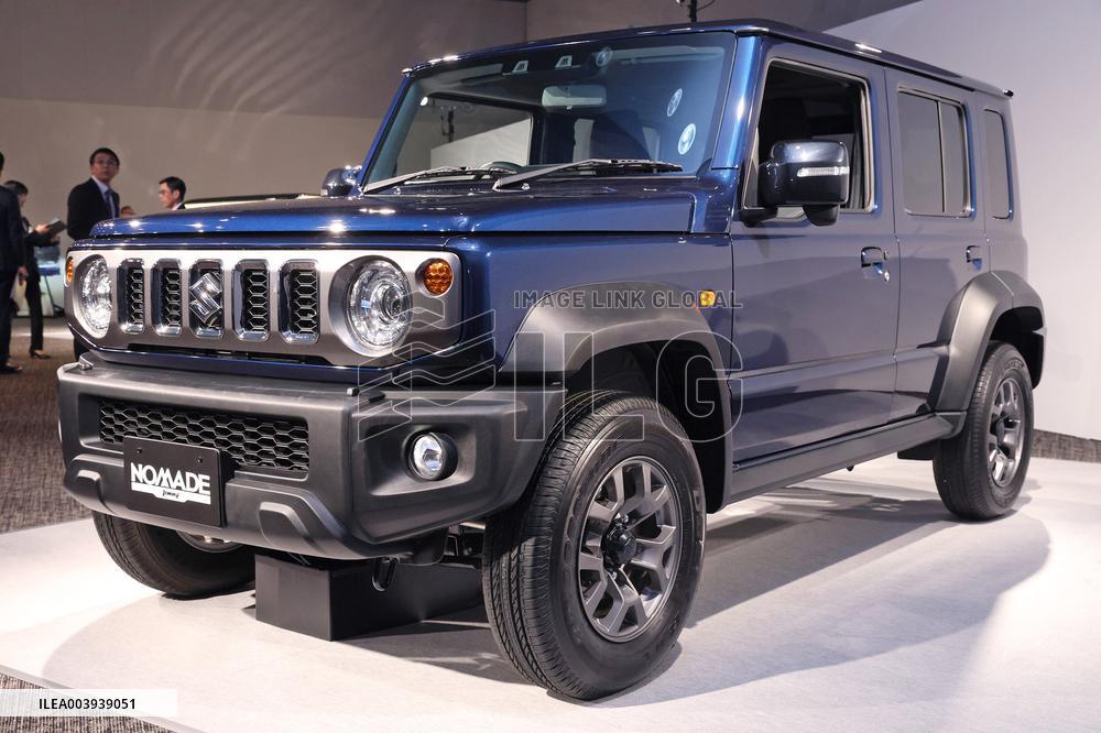 Presentation of Suzuki “Jimny Nomade”.