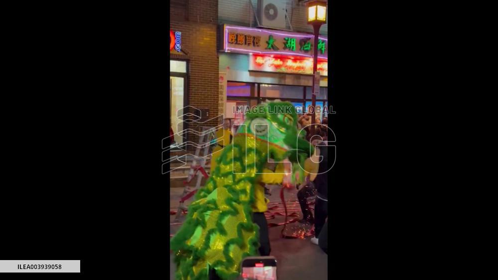 US: Chinese Communities Celebrate Arrival Of 2025 Lunar New Year
