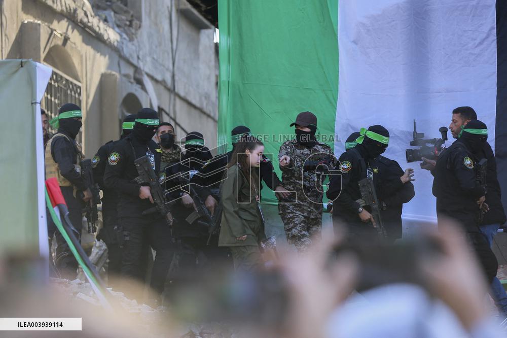 Hamas Releases Israeli Hostage in Gaza