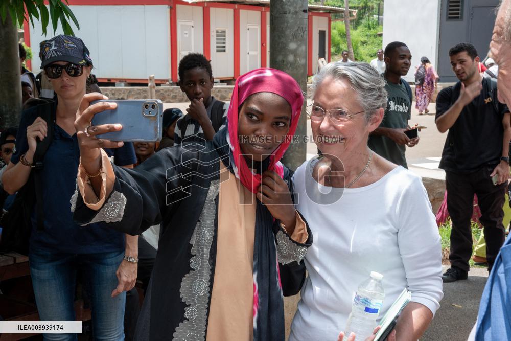 Elisabeth Borne Visits Mayotte