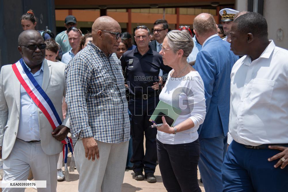 Elisabeth Borne Visits Mayotte