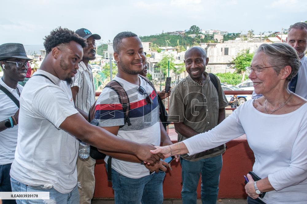Elisabeth Borne Visits Mayotte