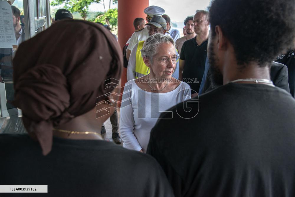 Elisabeth Borne Visits Mayotte