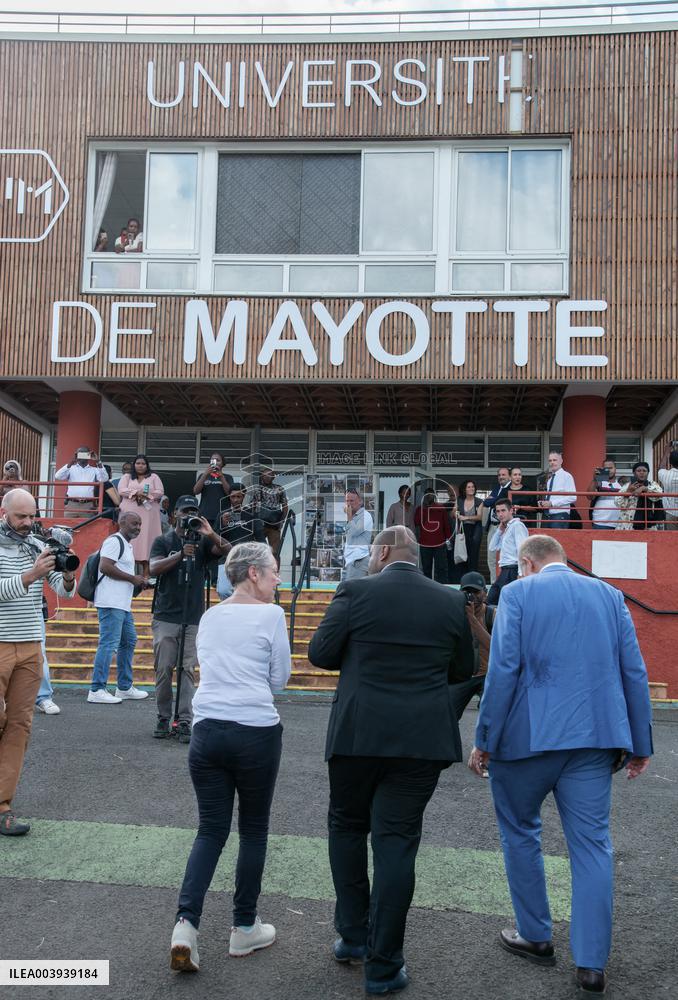 Elisabeth Borne Visits Mayotte