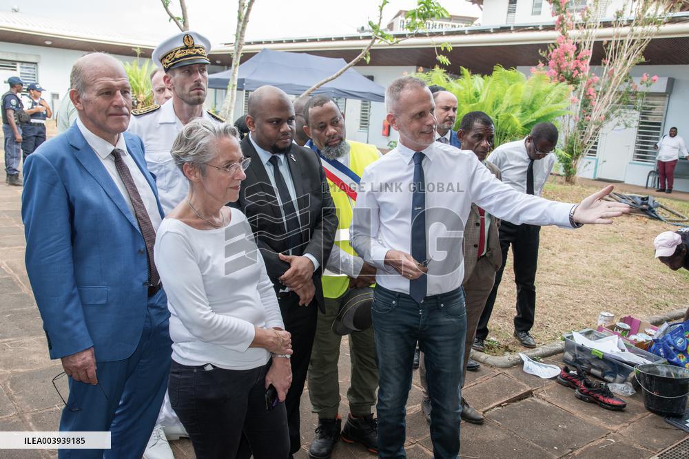 Elisabeth Borne Visits Mayotte