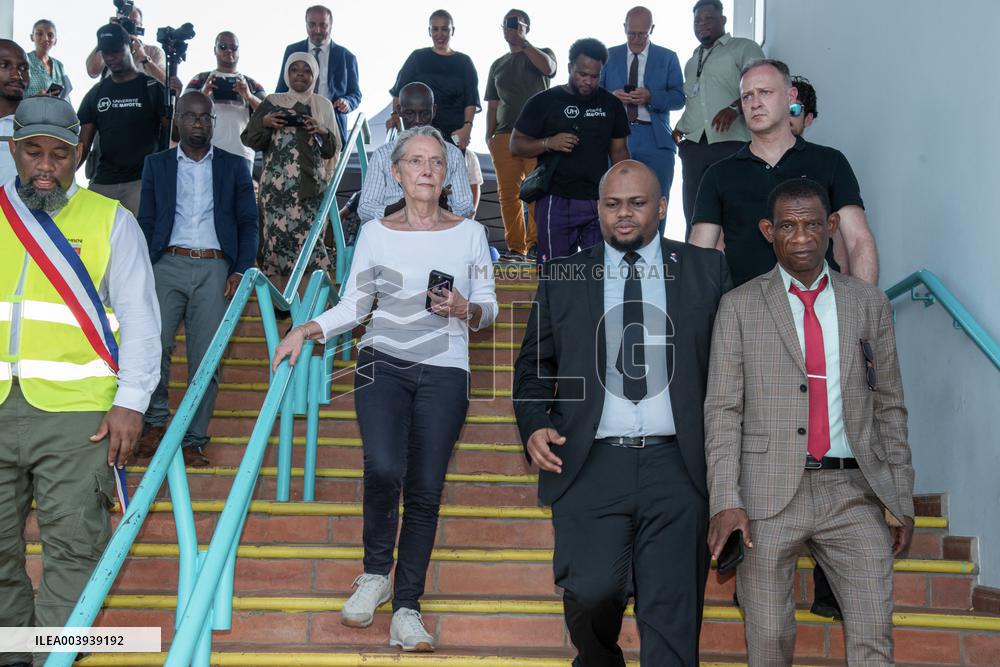 Elisabeth Borne Visits Mayotte