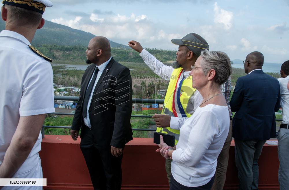 Elisabeth Borne Visits Mayotte