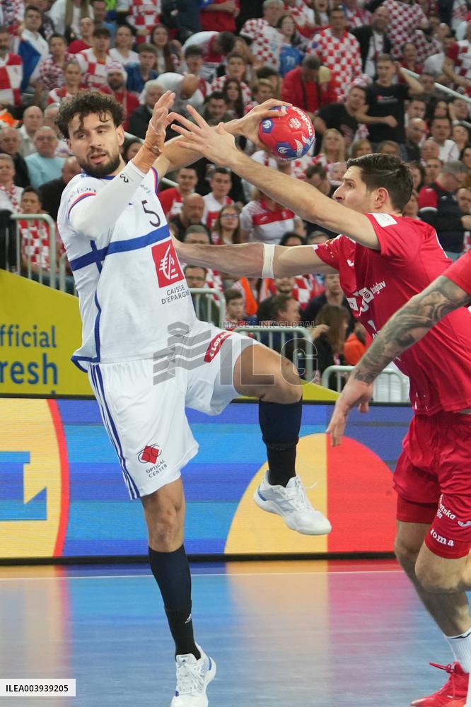 IHF Men's World Championship - France v Croatia