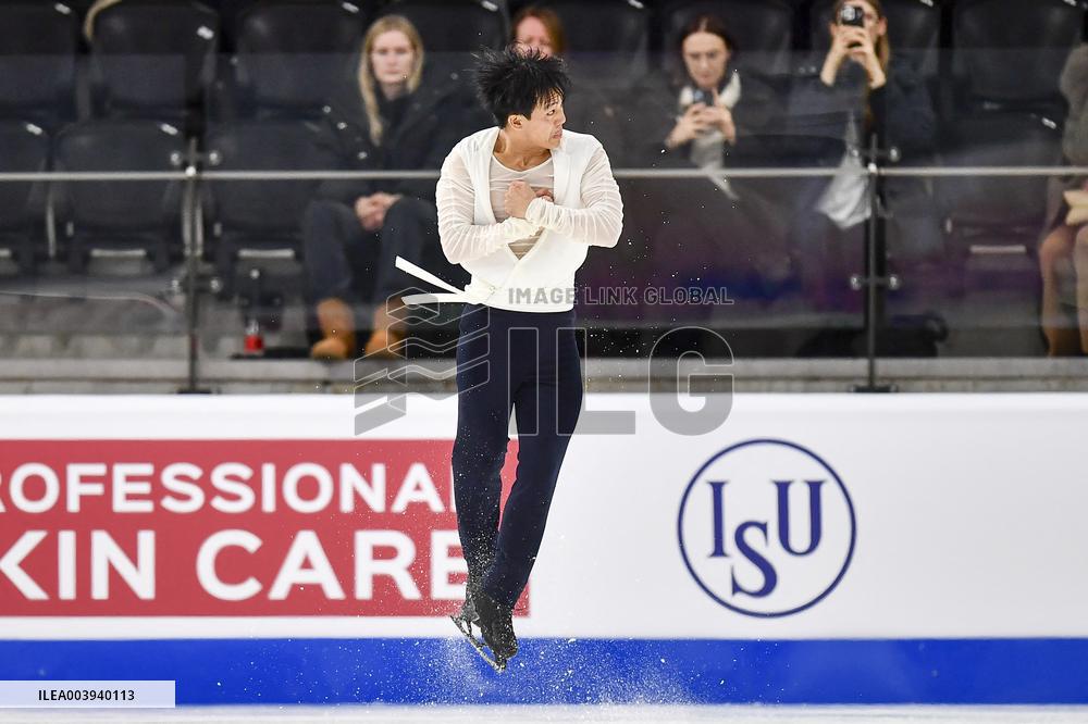Adam Siao Him Fa at Skating European Championships Short Program - Tallinn