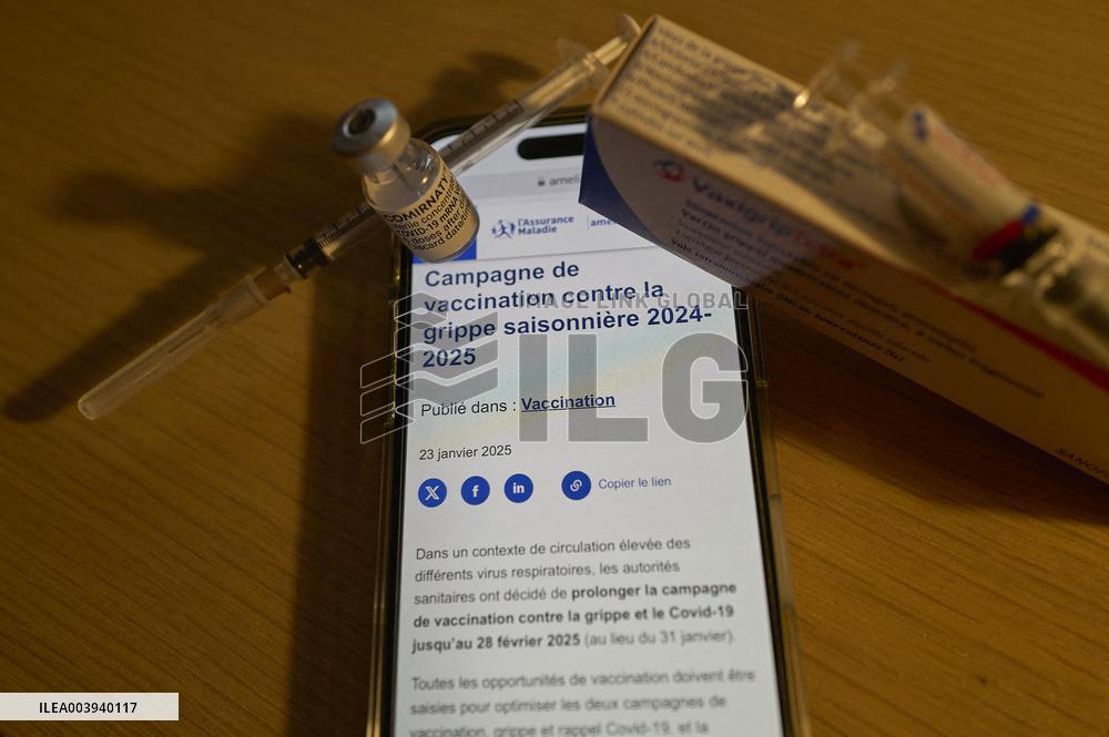 Illustration - Influenza vaccine and COVID_19