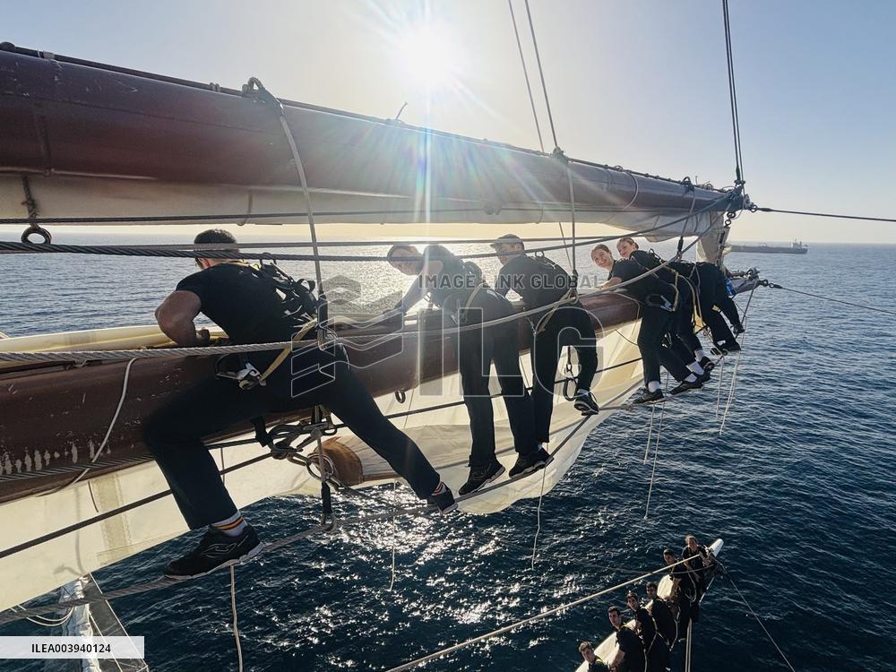 Princess Leonor's Voyage on The Elcano - Spain